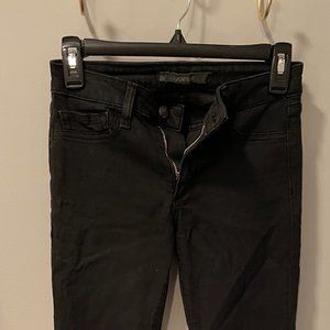 Joe's Black Shiny Skinny Jeans W25